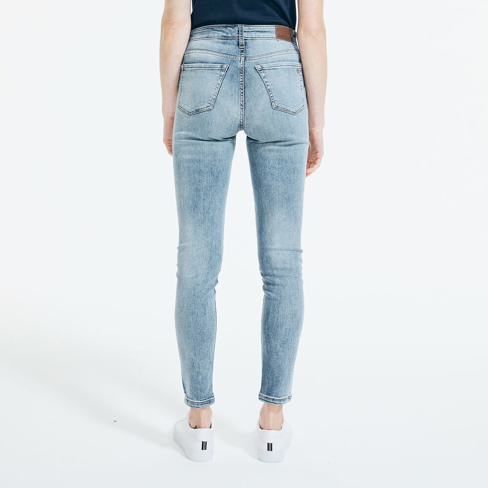 NAUTICA JEANS CO. HIGH-RISE SKINNY DENIM,Gulfcoast Blue Heather,large