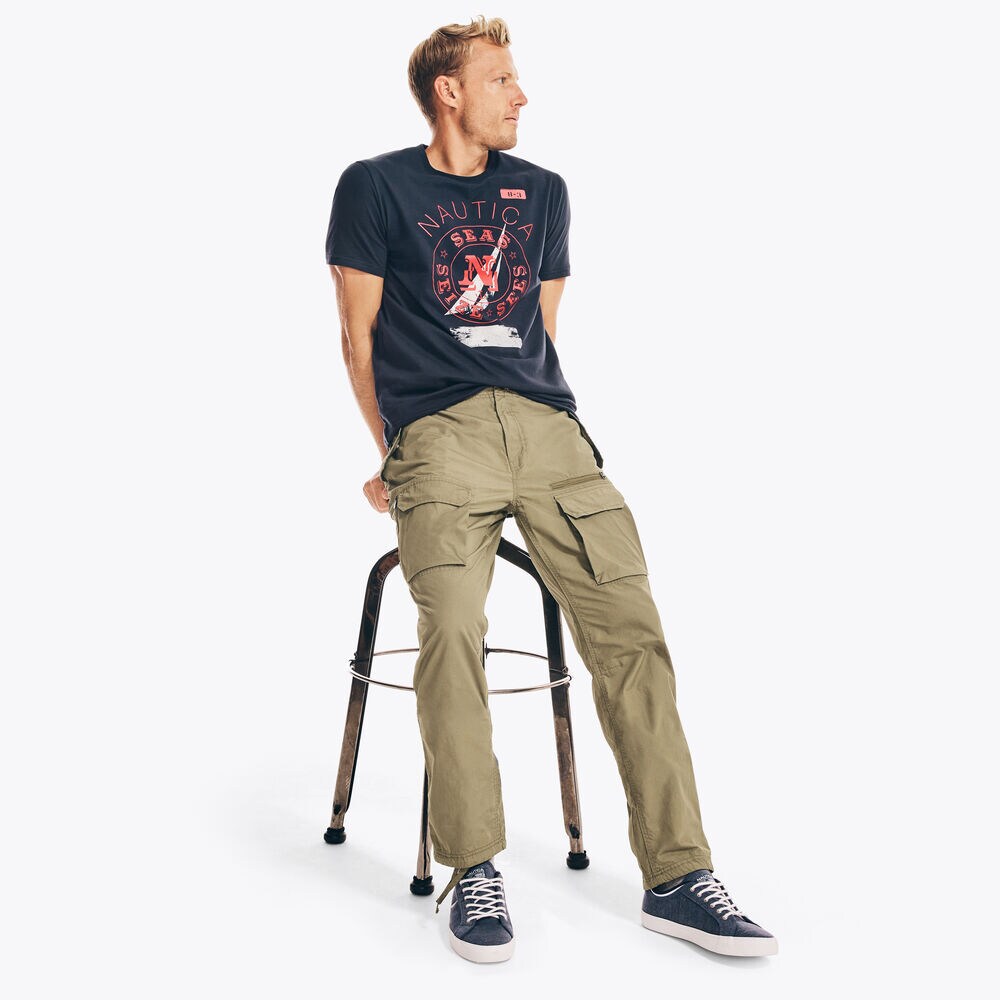 CLASSIC FIT WINDHARBOR PANT,Olive Vine,large