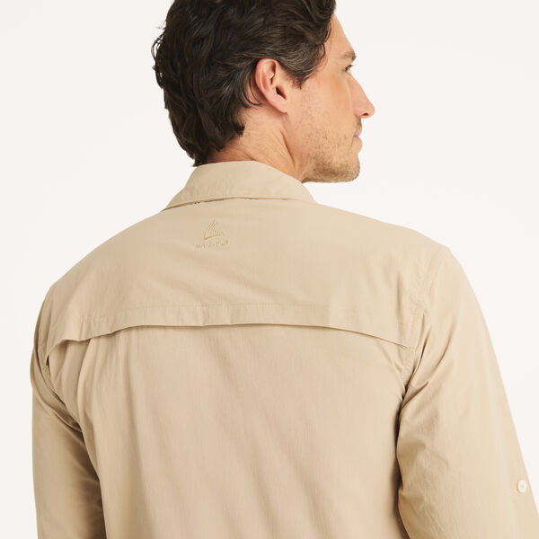 Nautica OTF Button-Down UPF 50+ Shirt