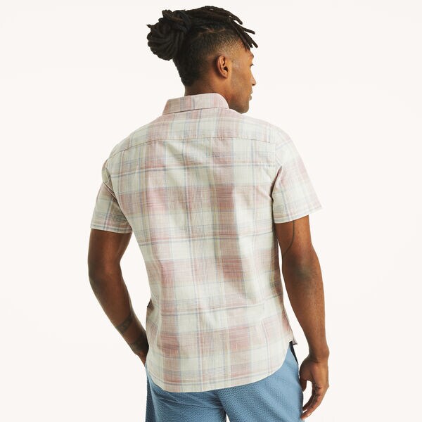 Plaid Short-Sleeve Shirt