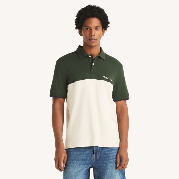 Colorblock Classic Fit Interlock Polo
