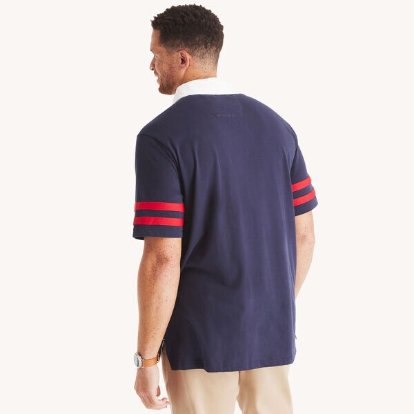 Big & Tall Classic Fit Rugby Polo