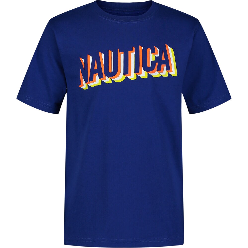 LITTLE BOYS' LOGO GRAPHIC T-SHIRT (4-7),Delphinium Blue,large