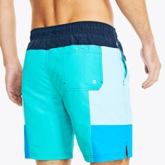 SUSTAINABLY CRAFTED 8" COLORBLOCK QUICK-DRY SWIM,Tropic Jade,large