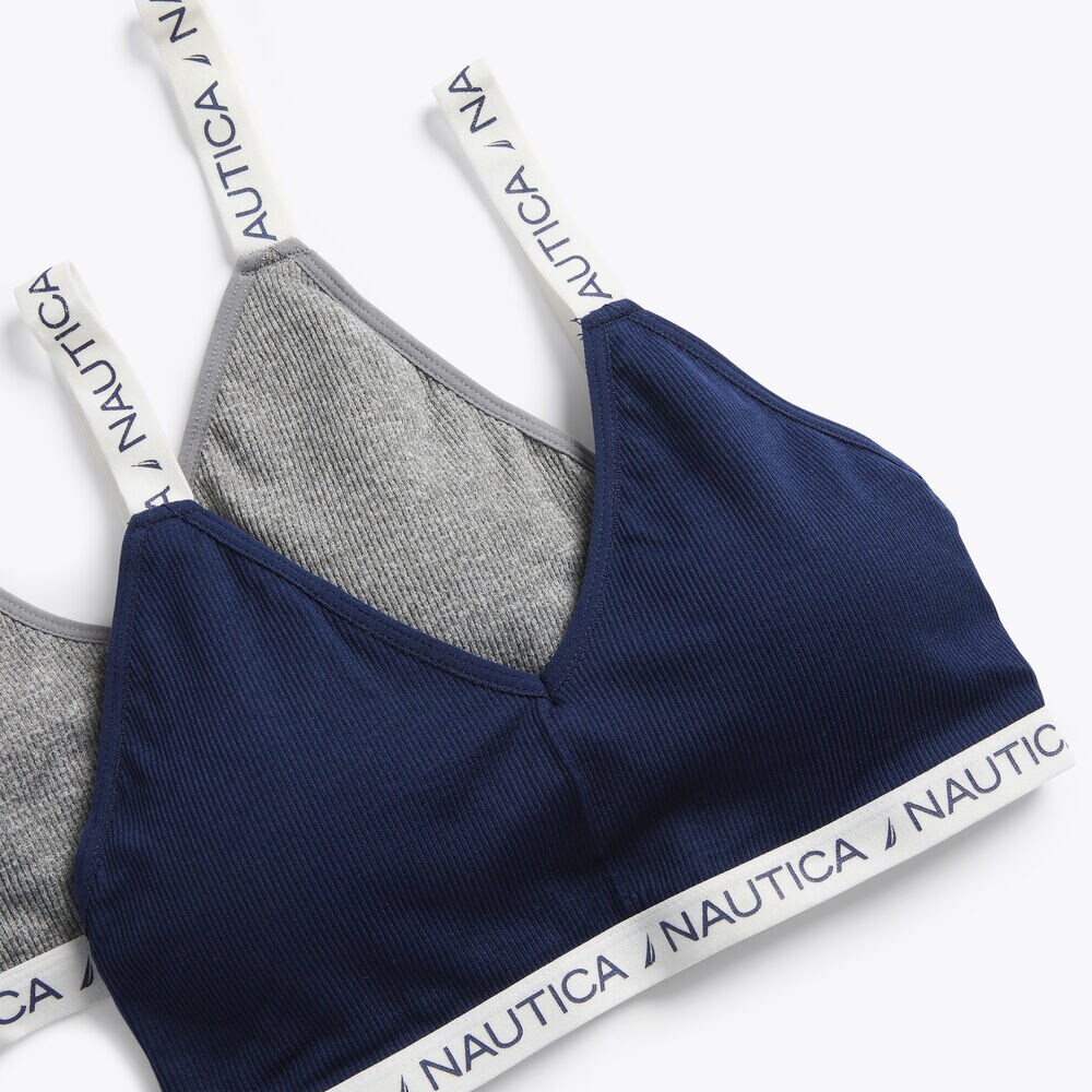 SEAMLESS LOGO BRAS, 2-PACK,Workshirt Blue,large