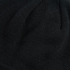 LOGO KNIT HAT ,Seal Grey,large