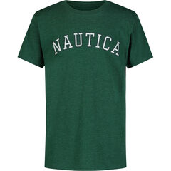 Little Boys' Varsity Arch T-Shirt (2T-7),Lite Hunter,large