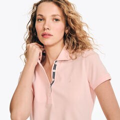 5-Button Polo,Fancytail Fuschia,large