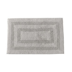 Micellar Solid Grey Reversible Bath Rug Set,Bay Grey,large