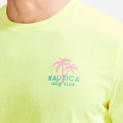 SUSTAINABLY CRAFTED SURF CLUB GRAPHIC T-SHIRT,Cabana Yellow,large