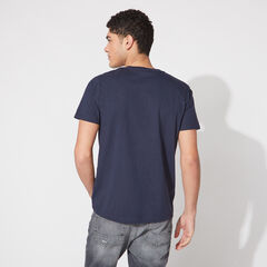 SAILING GRAPHIC T-SHIRT,Navy,large
