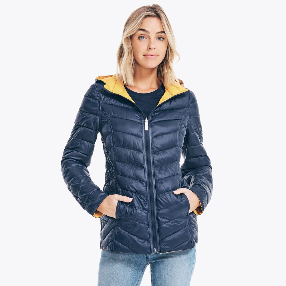 REVERSIBLE HOODED PUFFER,Kernel,large