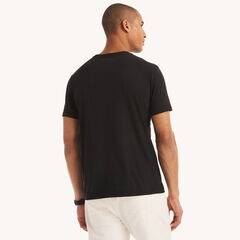 Modern Maritime Graphic T-Shirt,True Black,large