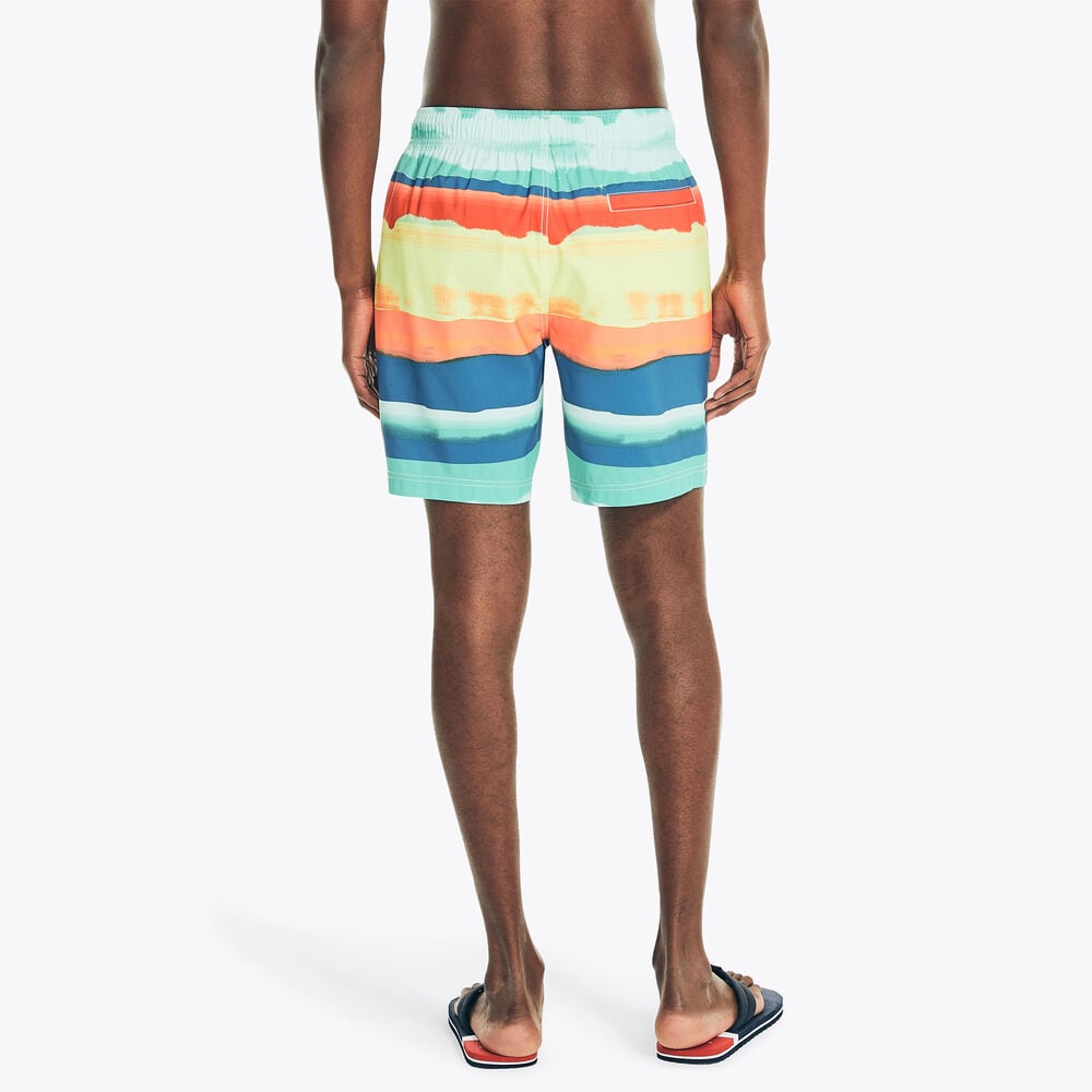 8" CLOUD STRIPED SWIM,Pool Side Aqua,large