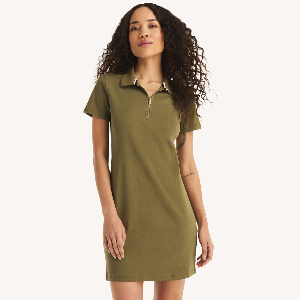 nautica women's easy classic short sleeve stretch cotton polo dress Nautica Women's Easy Classic Short Sleeve Stretch Cotton Polo Dress