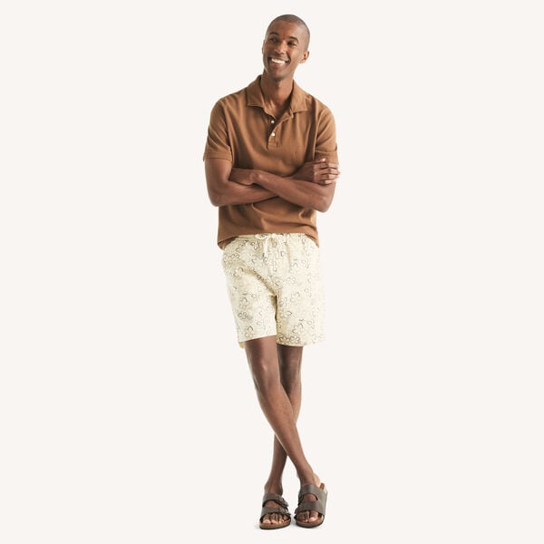 7" Printed Pull-On Short