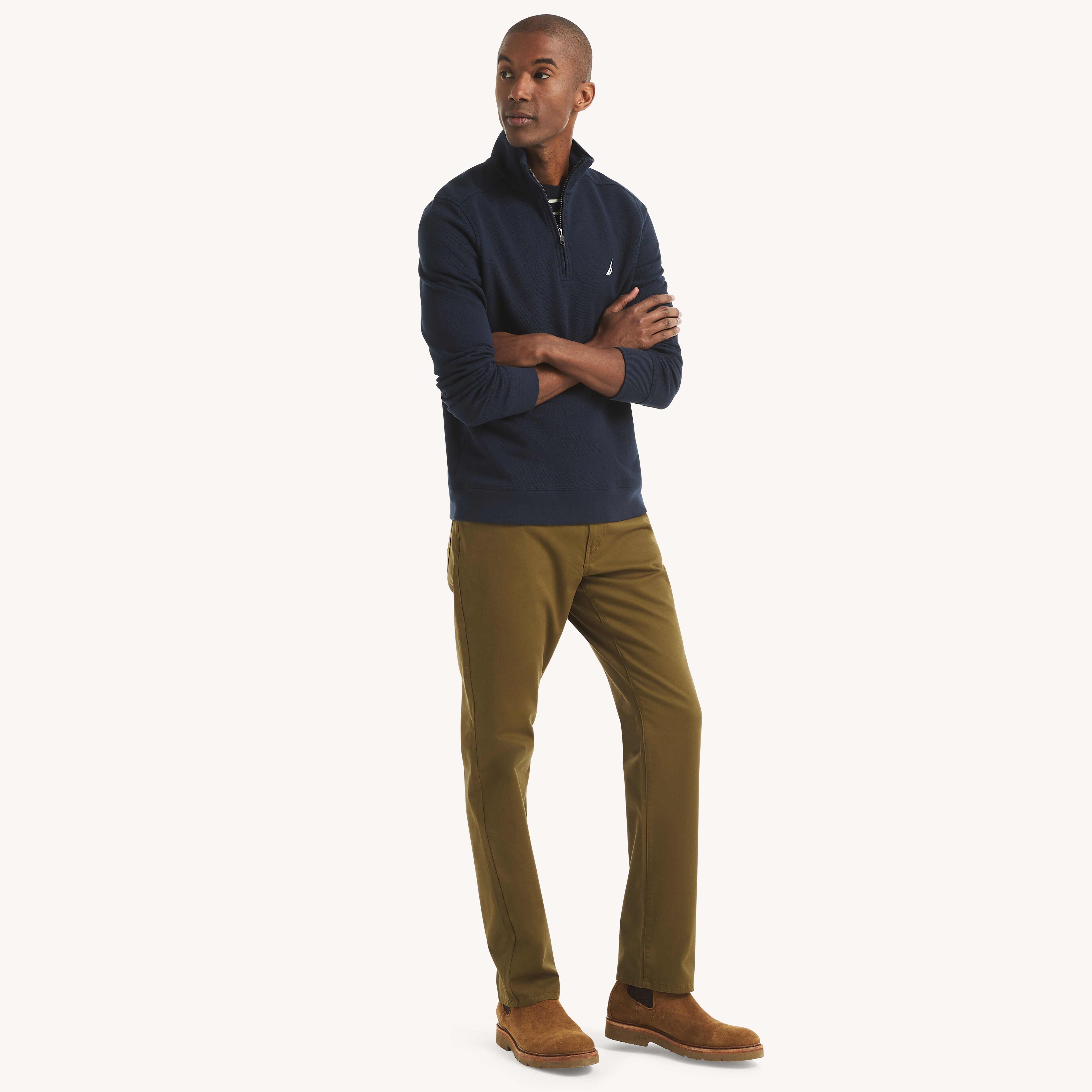 Quarter-Zip Fleece Sweatshirt | Nautica
