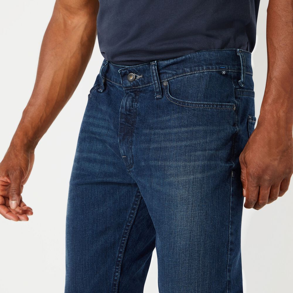 Pure Deep Bay Wash Relaxed Fit Jeans,Pure Deep Bay Wash,large