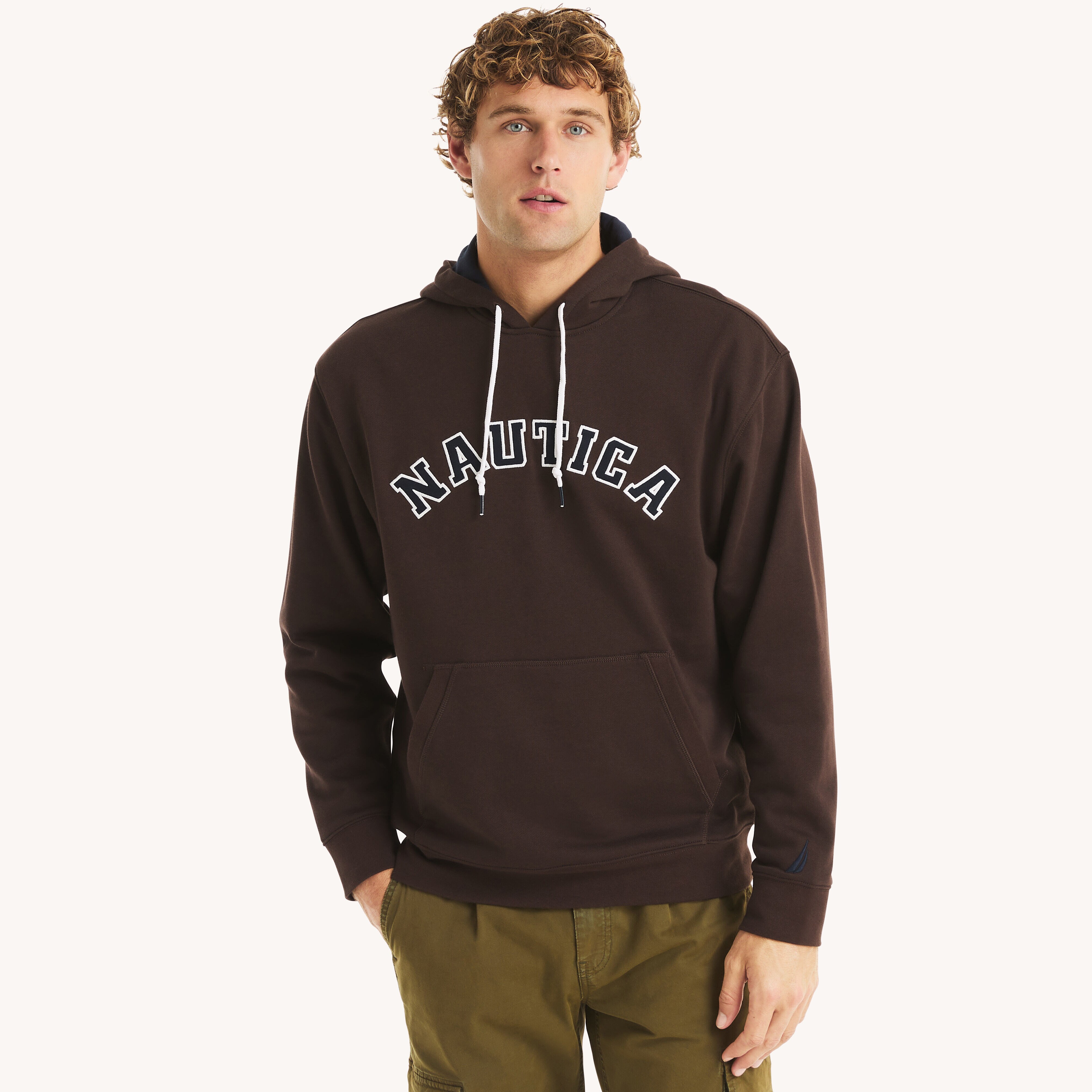 Fleece Logo Hoodie | Nautica