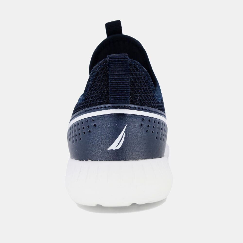 BOYS' LOGO STRAP SLIP-ON SNEAKER,Ice Blue,large