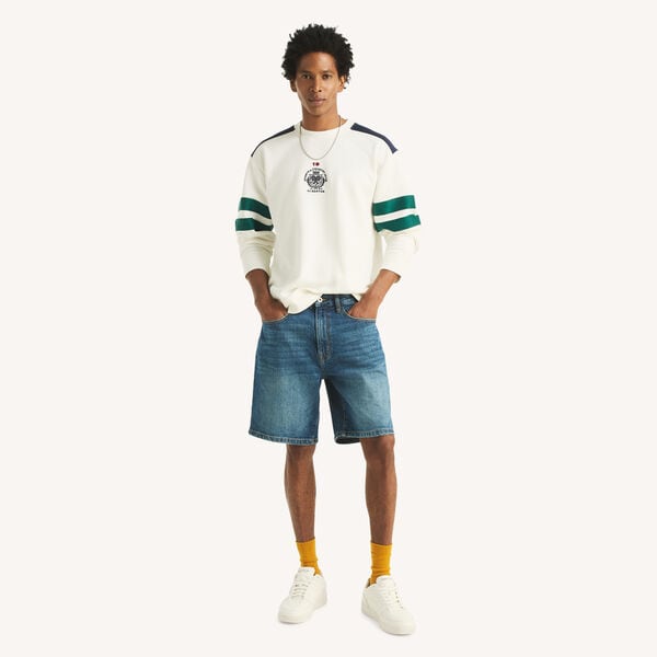 Colorblock Crewneck Sweatshirt