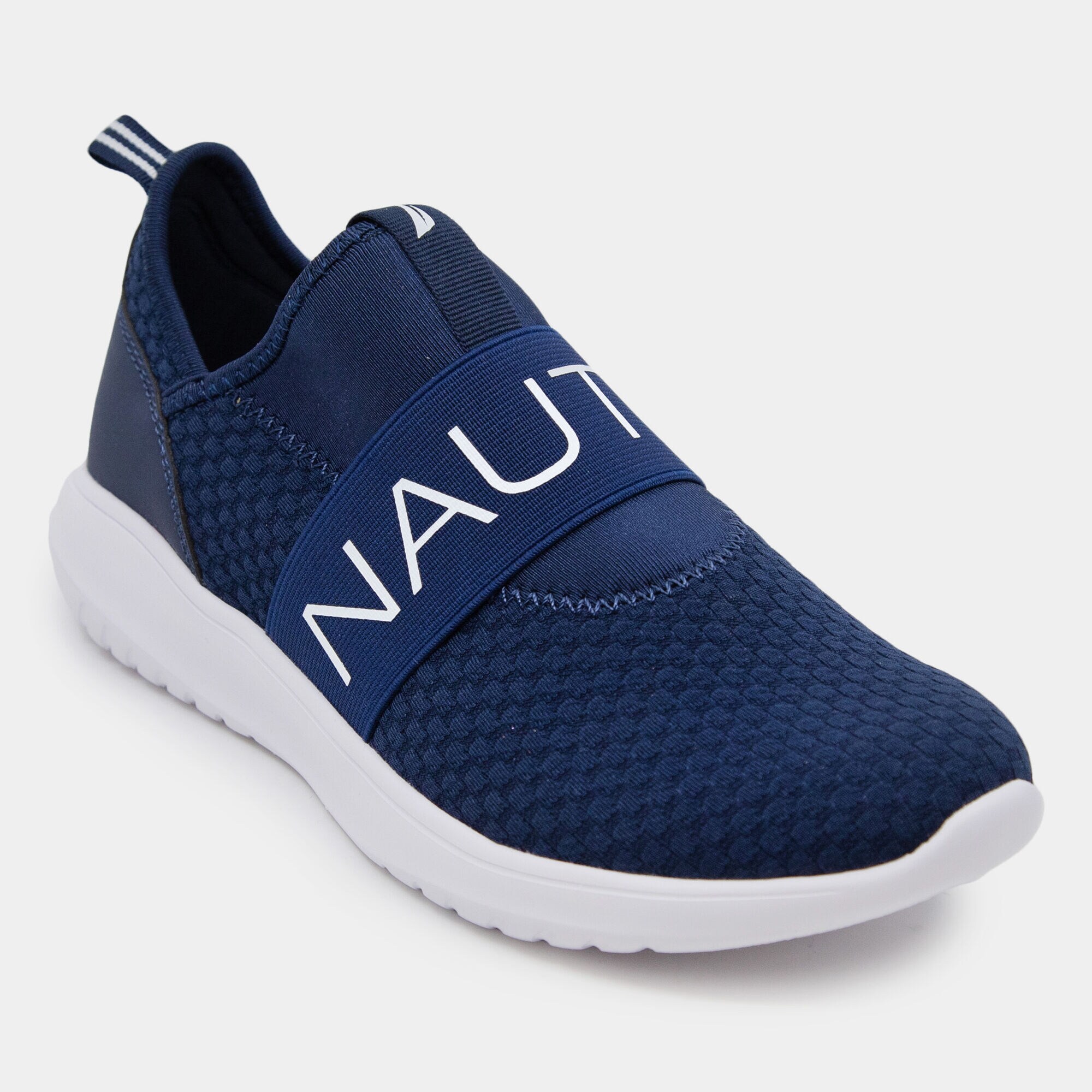 ROSEMONT EMBROIDERED LOGO SNEAKERS,Navy,large