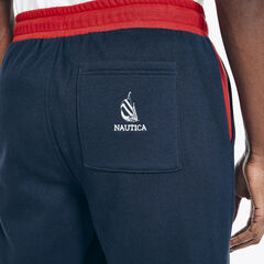 REISSUE SUSTAINABLY CRAFTED 9" COLORBLOCK SHORT,Navy,large