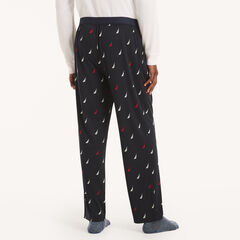 Printed Pajama Pant,Navy,large