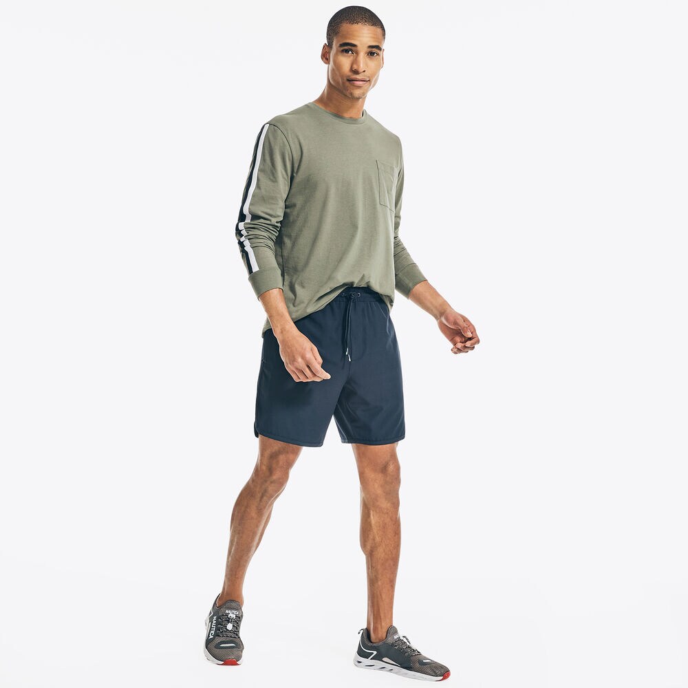 NAVTECH LONG-SLEEVE POCKET T-SHIRT,Hillside Olive,large