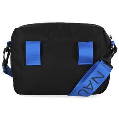 NYLON LOGO CROSSBODY BAG,Black,large