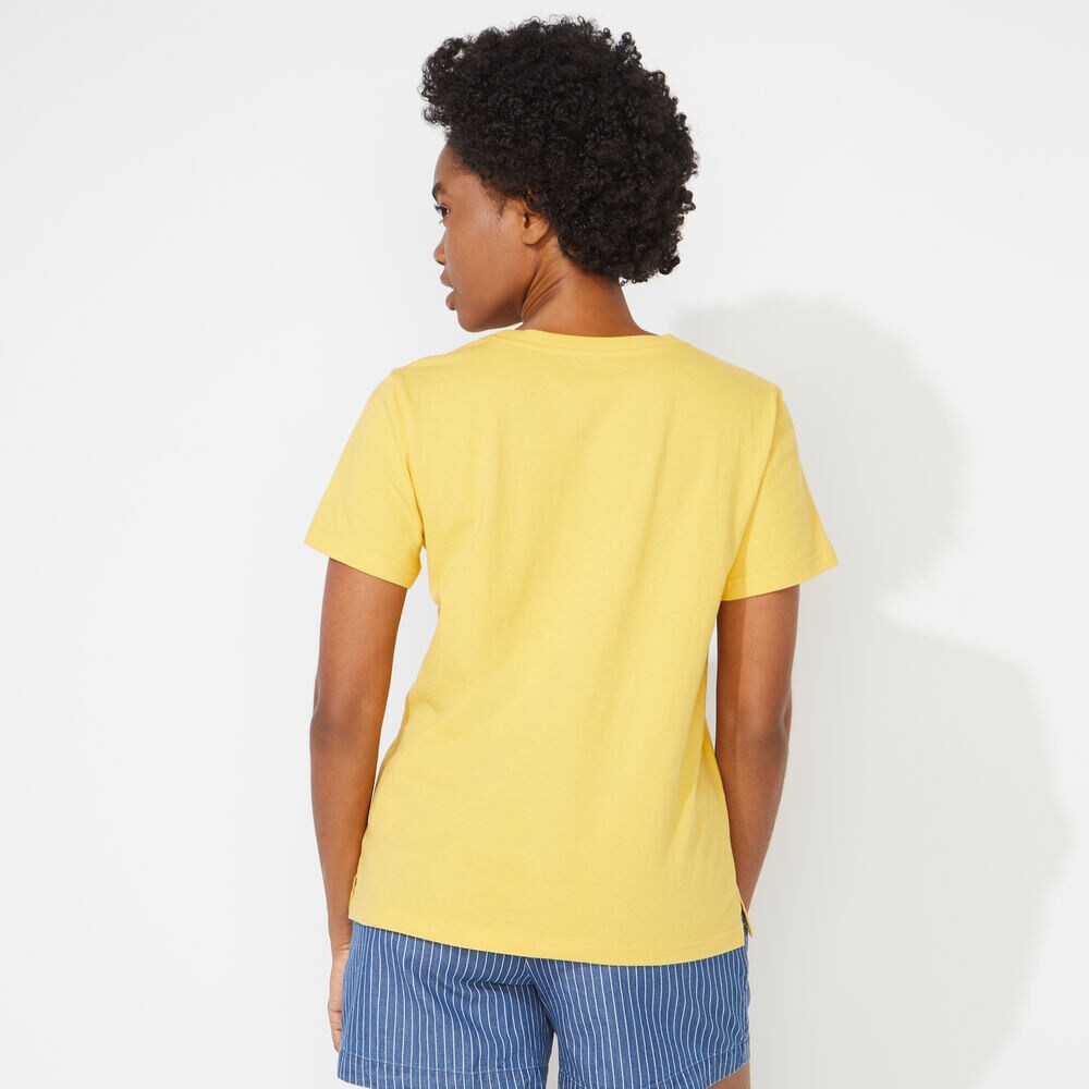 NAUTICA JEANS CO. GRAPHIC T-SHIRT,Mustard Field,large