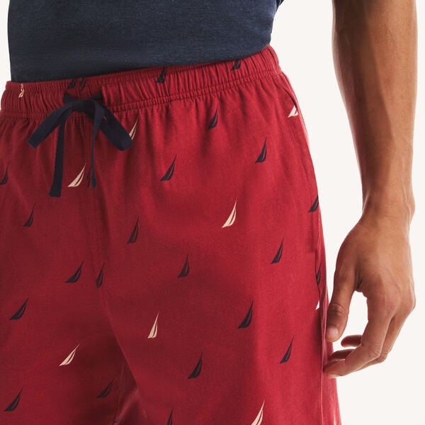 Printed Knit Sleep Short