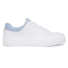 Logo Lace-Up Sneaker,Bright White,large