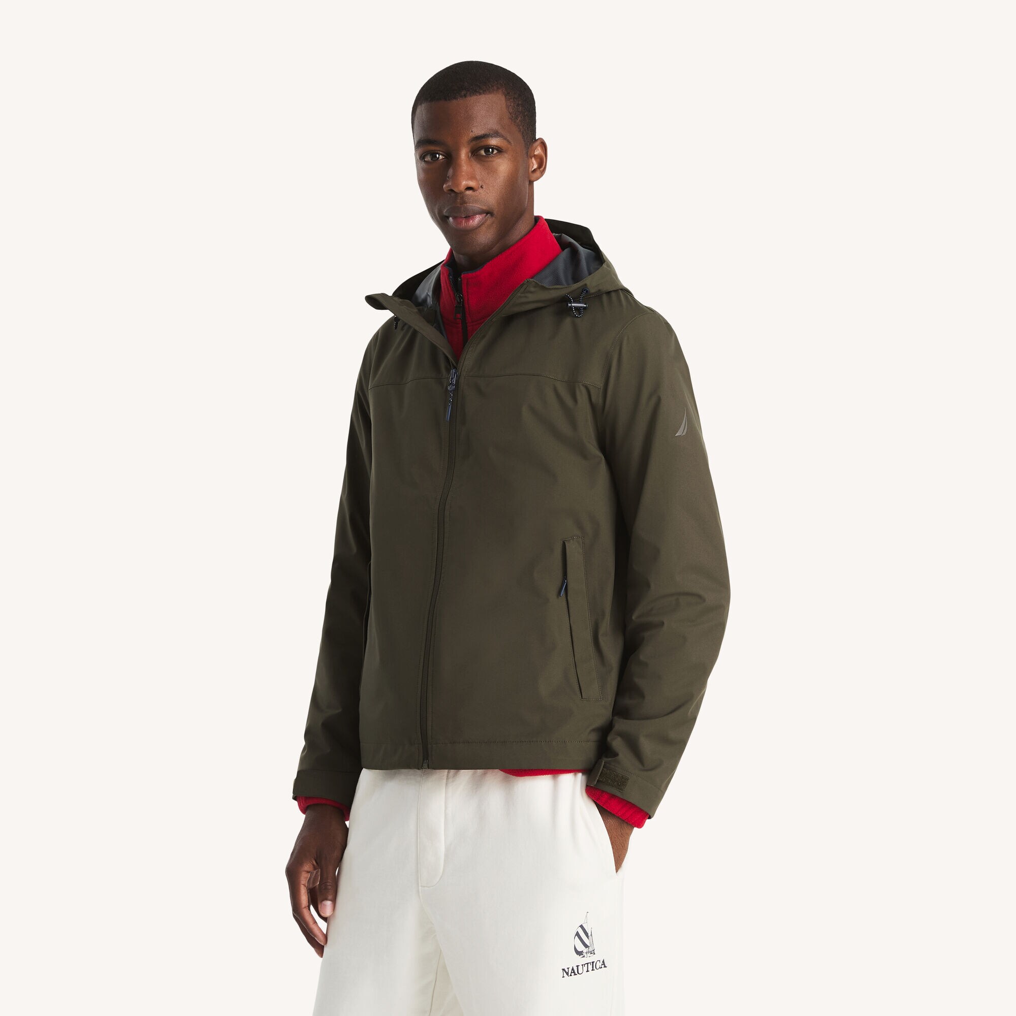 Seam-Sealed Jacket,Olive,large