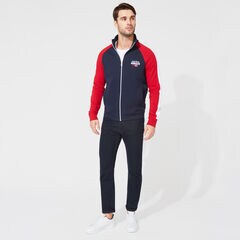 COLORBLOCKED RAGLAN JACKET,Navy,large