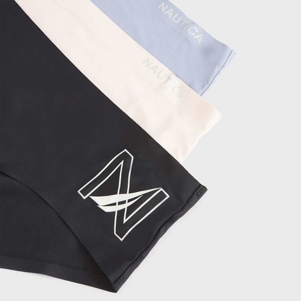 N LOGO GRAPHIC BRIEFS, 3-PACK,True Black,large