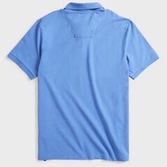 BIG & TALL STRETCH MESH POLO,Nite Sea Heather,large