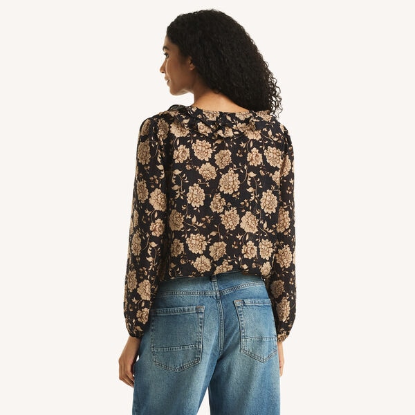Floral Pullover Shirt