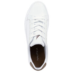 Logo Lace-Up Sneaker,Shell,large