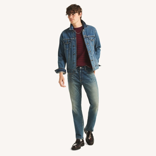 Vintage Straight Stretch Denim