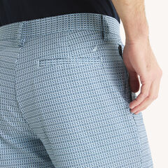 8.5" Navtech Printed Short,Anchor Blue Heather,large