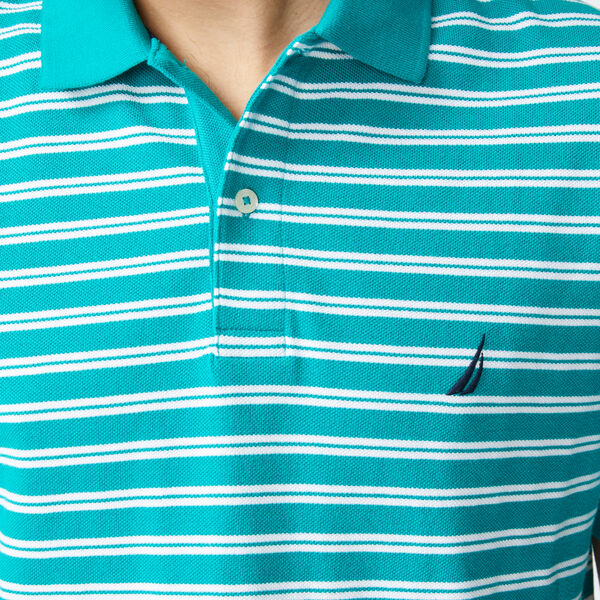 CLASSIC FIT STRIPED PREMIUM COTTON POLO