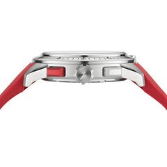 NST 101 STAINLESS STEEL AND SILICONE WATCH,Multi,large
