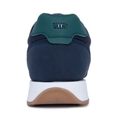 Logo Side-Stripe Sneaker,Navy,large