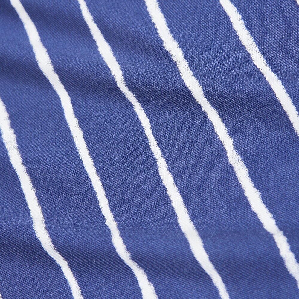 STRIPE TASSEL-DETAIL KNIT TOP,Blue Depths,large