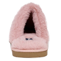 Faux-Fur-Lined Slipper,Reckoning Red,large