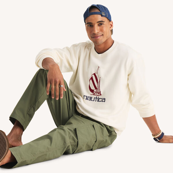 Fleece Graphic Crewneck