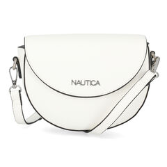 Flap Crossbody Bag,Antique White Wash,large