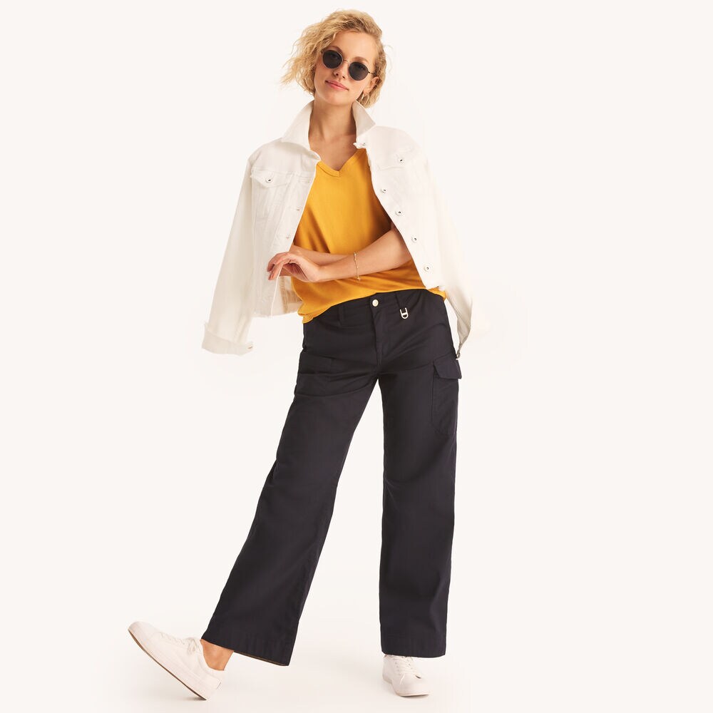 Classic Cargo Pant,Navy,large