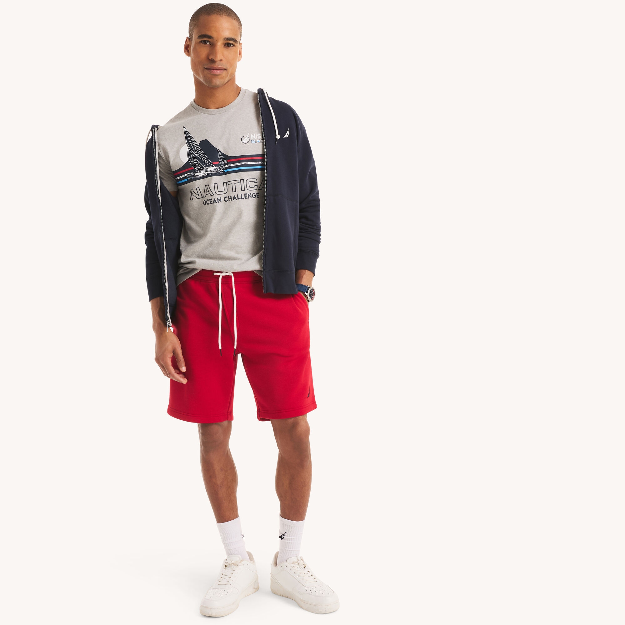 Nautica Mens Ocean Challenge Graphic T-Shirt - Picture 7 of 7